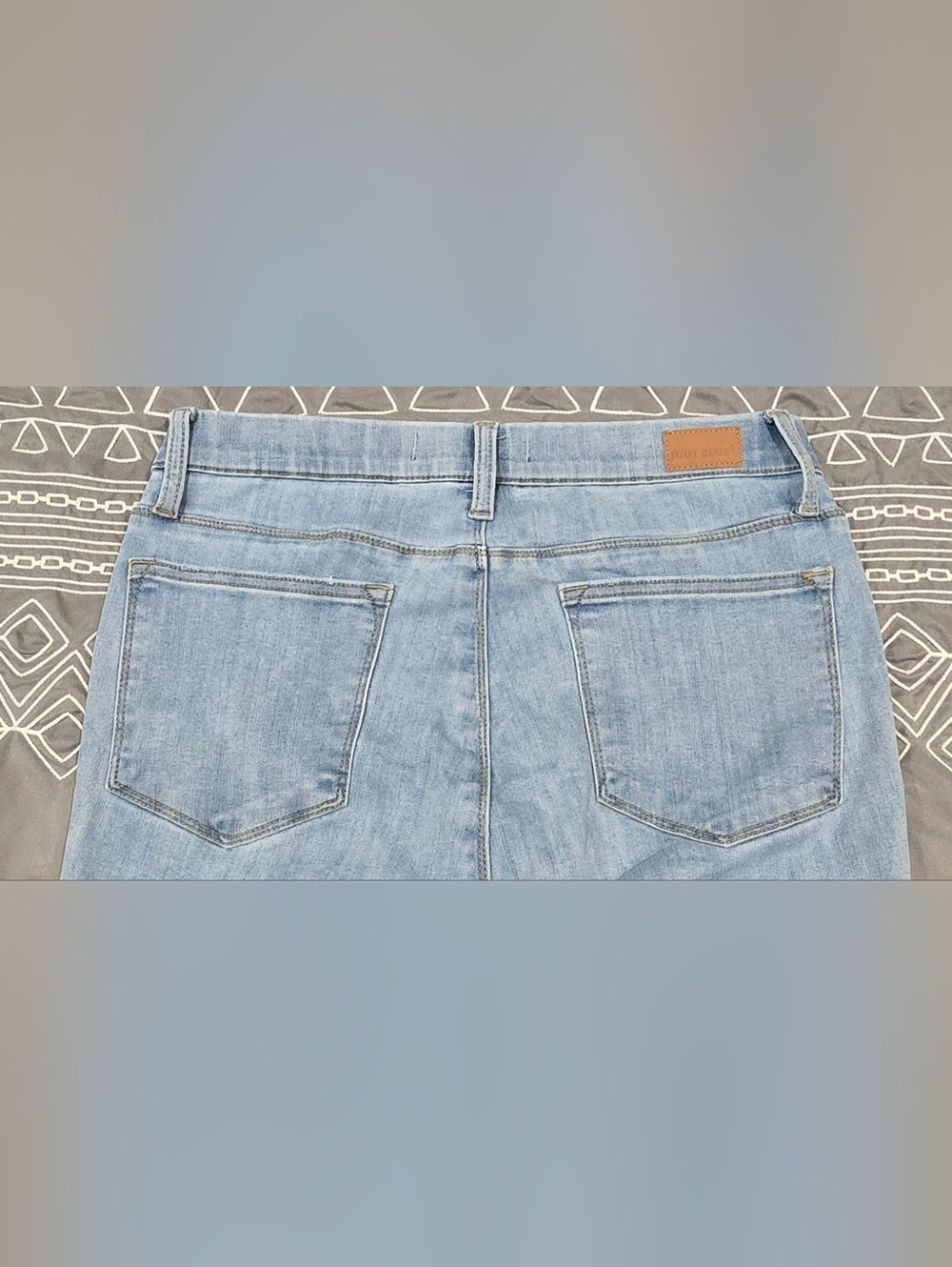 Judy Blue Midrise Pullon Skinny Jeans Size 11/30 - Picture 4 of 8